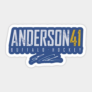 Craig Anderson Buffalo Elite Sticker